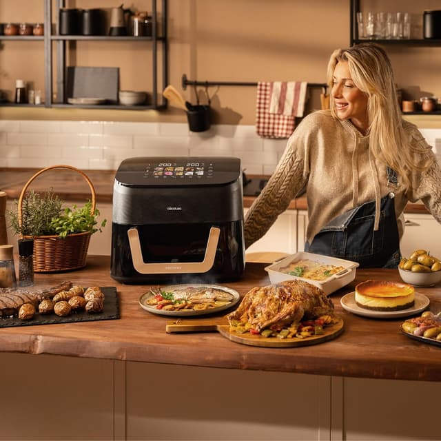 Thumbnail 3 de Cecotec Cecofry&Grill Smokin' 11000 Plus 11L