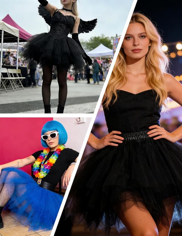 Detalle 1 de Bbonlinedress Jupe en tulle ballet