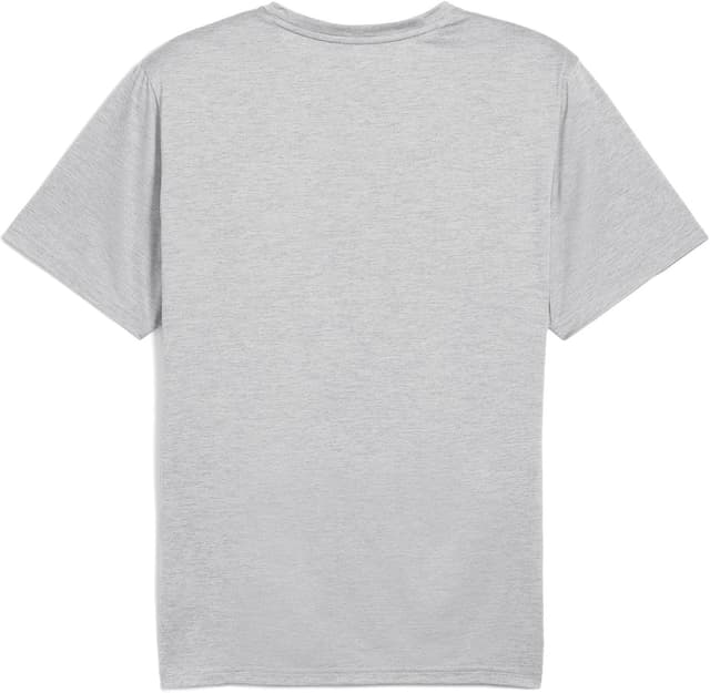 Detalle de T-shirt mixte PUMA M Tad Essentials Heather Cat Tee (CF Small Cat) à col rond