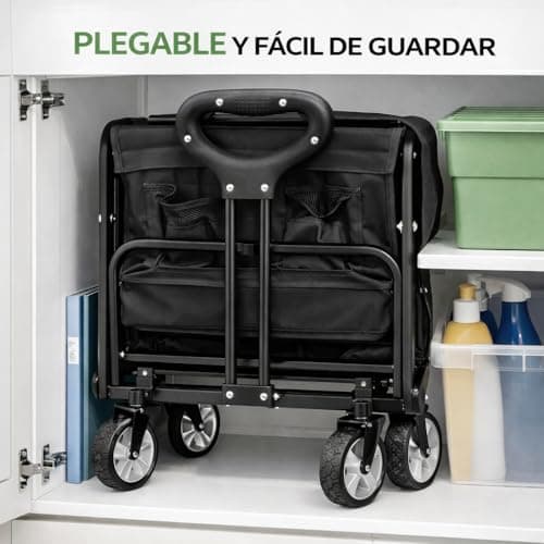 Thumbnail 6 de T-LOVENDO.ES Carro de Mano Plegable con Ruedas