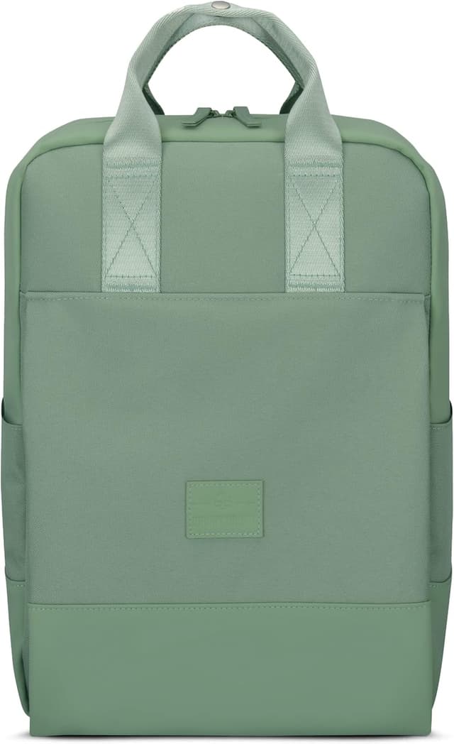Detalle de Johnny Urban Jona Large Rucksack grün – Tagesrucksack mit Laptopfach bis 16 Zoll (14 Liter)