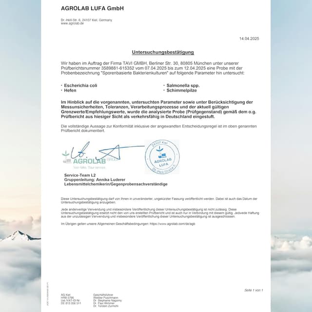 Thumbnail 4 de 4 Bacillus Stämme KBE 6 Mrd Kapseln