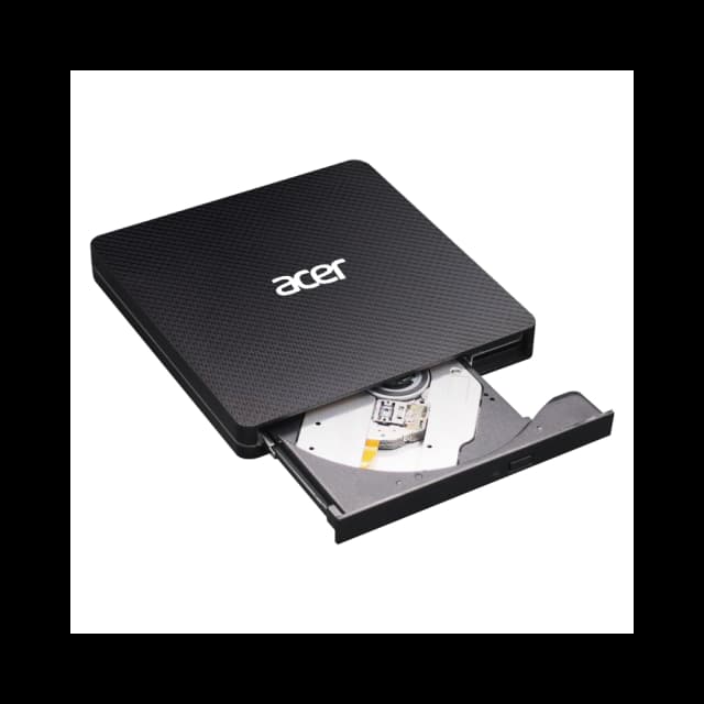 Detalle de Grabadora Acer de CD/DVD portátil con USB-C