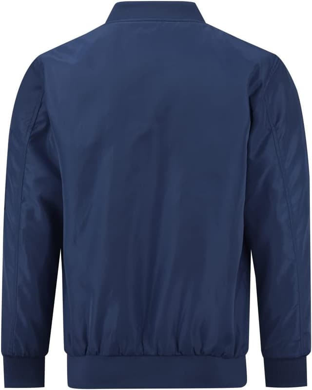 Detalle de YOUTHUP giacca leggera da uomo casual bomber a collo rialzato a maniche lunghe