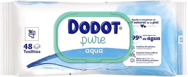 Thumbnail 1 de Dodot Toallitas Pure Aqua para Bebé - 864 Toallitas 💧