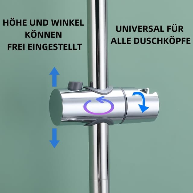 Thumbnail 3 de HomeHeng H811-80HC barre de douche 80 cm