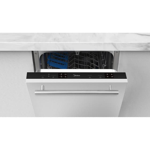 Detalle 1 de Midea MID45S120-ES lavavajillas integrable de 45 cm, 10 servicios (reacondicionado Grado D)