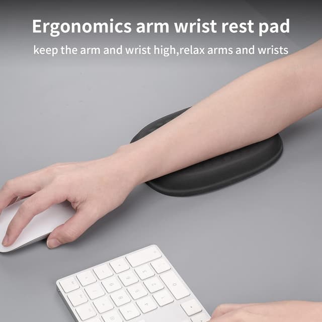 Detalle 2 de Vaydeer Wrist Rest Pad Ergonomico in Gel nero