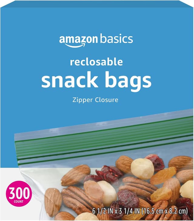 Thumbnail 3 de Amazon Basics Snack Storage Bags 300 count