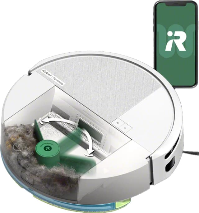 Thumbnail 21 de iRobot Roomba 205 Combo White – Saug- und Wischroboter mit DustCompactor und LiDAR