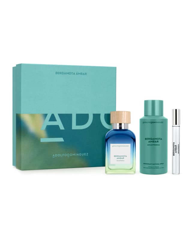 Imagen de Adolfo Dominguez Estuche Bergamota Ámbar 120 ml en OfertitasTOP