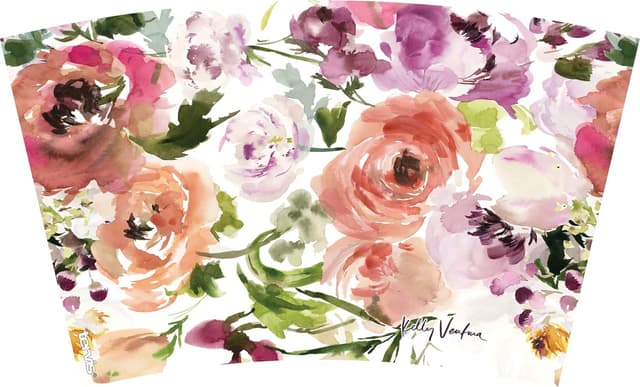 Detalle de Tervis Kelly Ventura Double-Wall Insulated Tumbler, 16 oz, Classic Speckled Pink