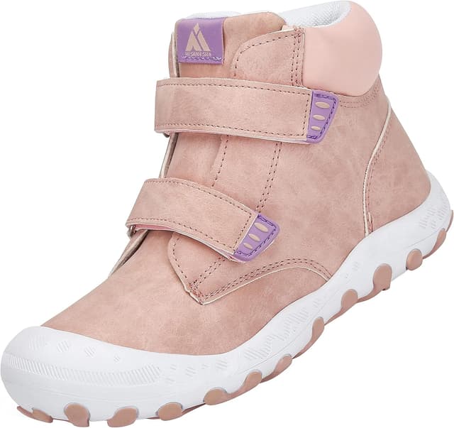Detalle de Mishansha Kinder-Wanderschuhe rutschfest – leichte Trekking-Wanderstiefel für Jungen & Mädchen