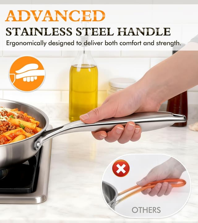 Thumbnail 4 de ICSTI 16-Piece Tri-Ply Cookware Set