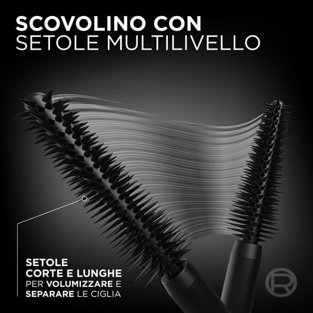 Detalle 2 de L'Oréal Paris Mascara Volumizzante 25 g 💄