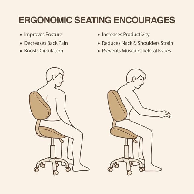 Thumbnail 4 de DR.LOMILOMI 510 KOA Saddle Chair 500 lb