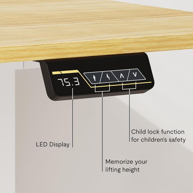 Thumbnail 3 de FLEXISPOT Escritorio Eléctrico Ajustable 160x60cm 🌟 para Oficina
