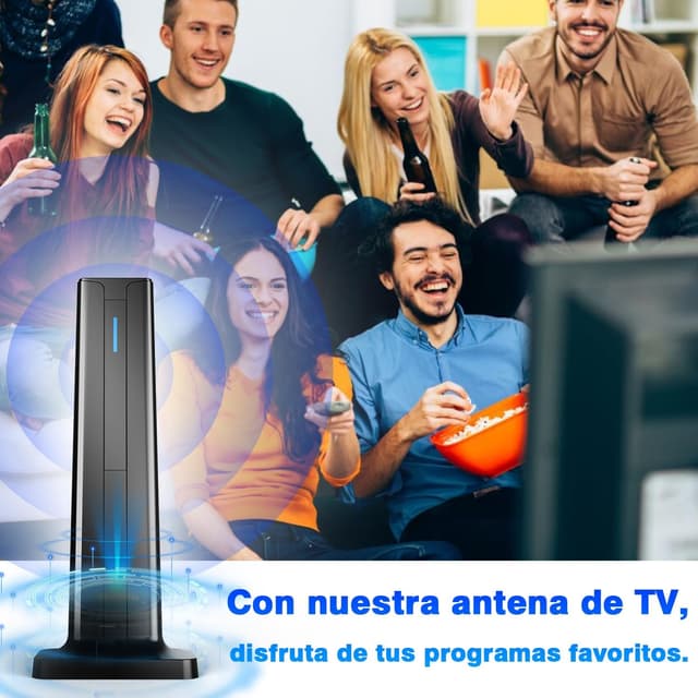 Thumbnail 3 de Antena de TV Interior 2026 Recepción 360°