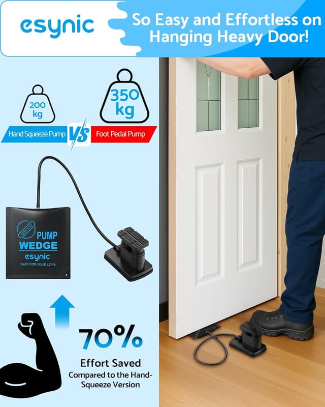 Detalle de Air wedge pump up bag 350kg door lifting