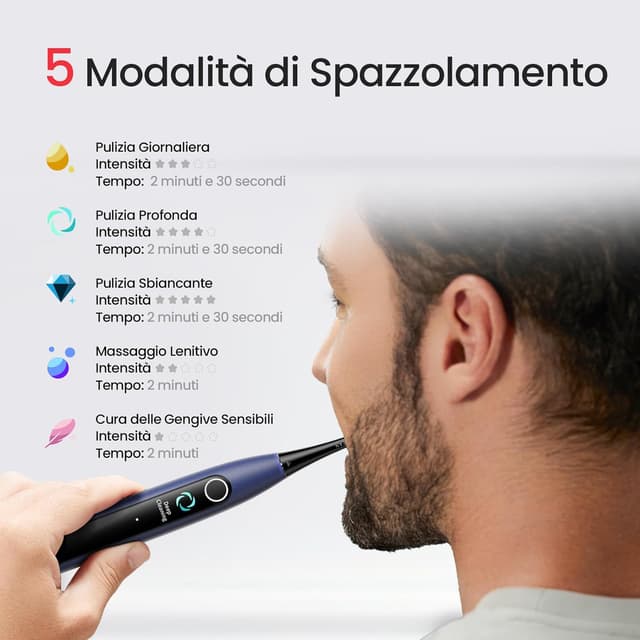 Detalle de Oclean X Lite spazzolino elettrico 72.000 mov/min