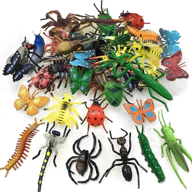 Detalle de 30-Pack Fake Insects Bug Toys