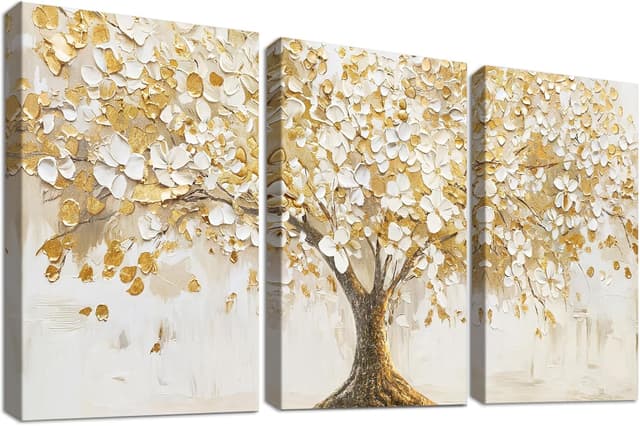 Thumbnail 6 de Pfad zum Meer 3er Leinwandbild Set