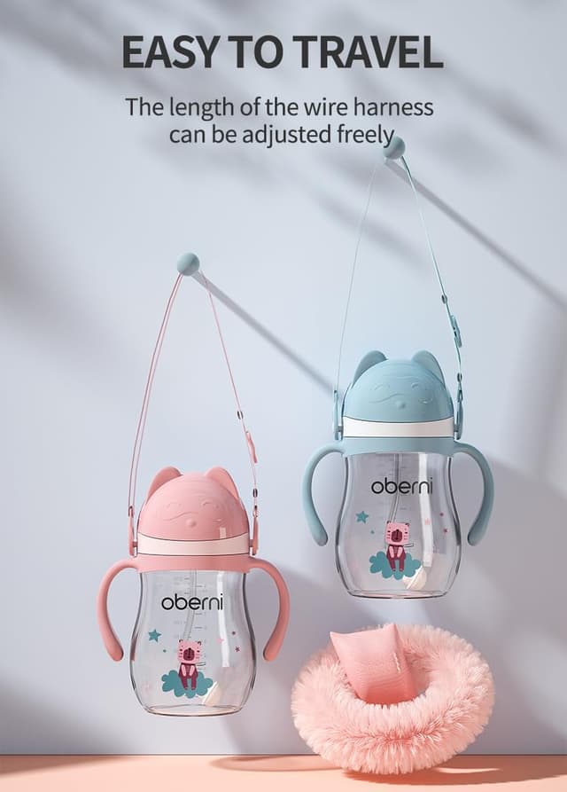 Detalle 2 de Oberni Baby sippy cup 270ml water bottle