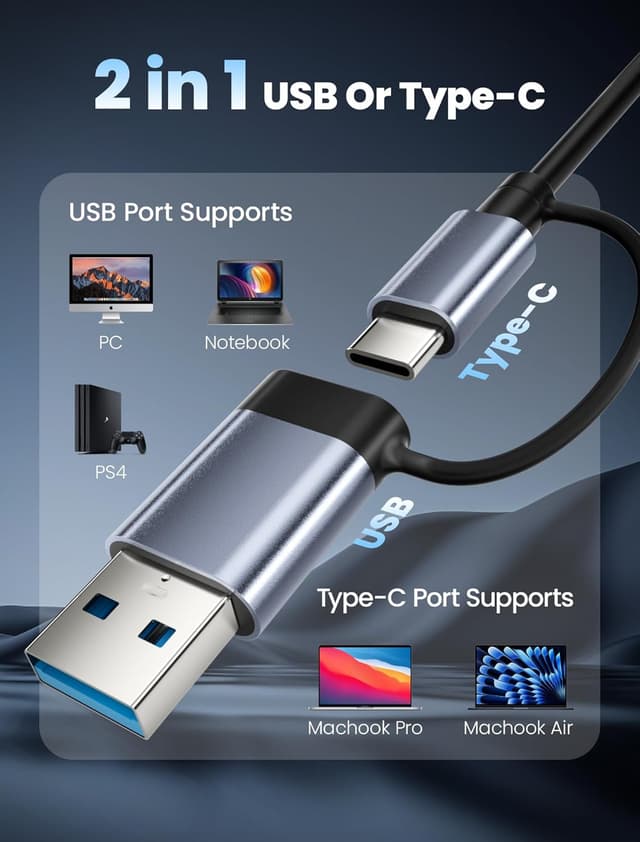 Thumbnail 2 de NEUTYPECHIC Hub Neutypechic 7-en-1 USB-C