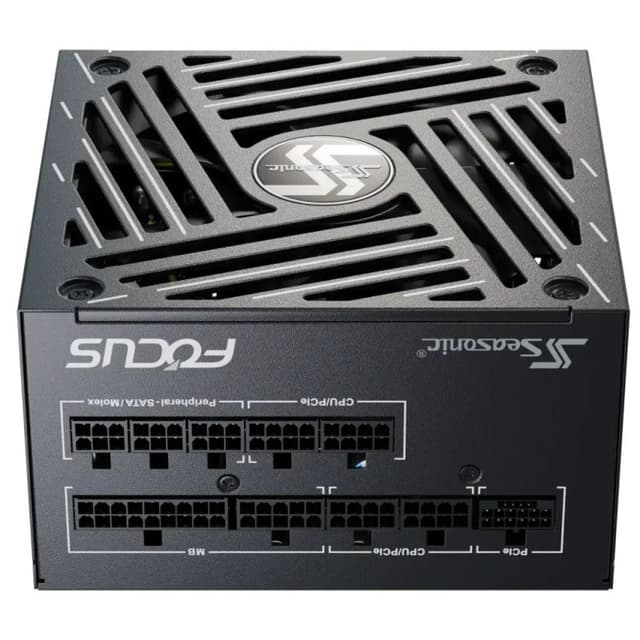 Detalle de Seasonic Focus GX-750 fuente modular 750W 🔌