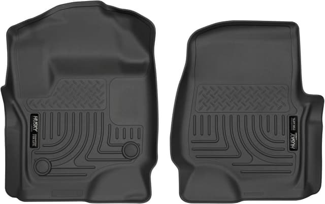 Detalle de Husky Liners WeatherBeater Floor Mats for 2017–2025 Ford F-250