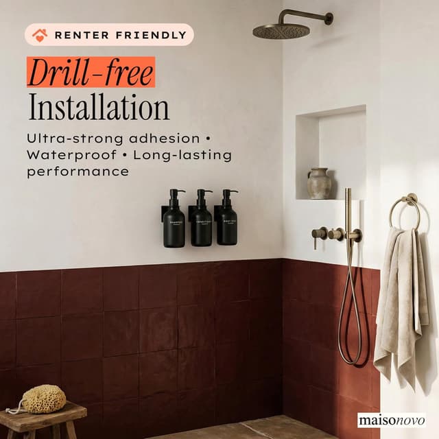 Thumbnail 5 de MaisoNovo Shampoo Dispenser 16.9 fl oz