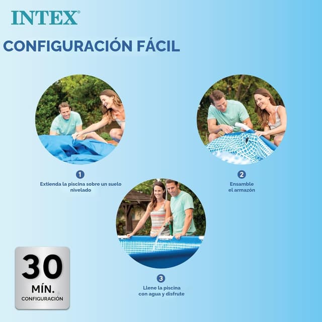 Thumbnail 3 de Intex 28272NP Small Frame piscina desmontable 300x200