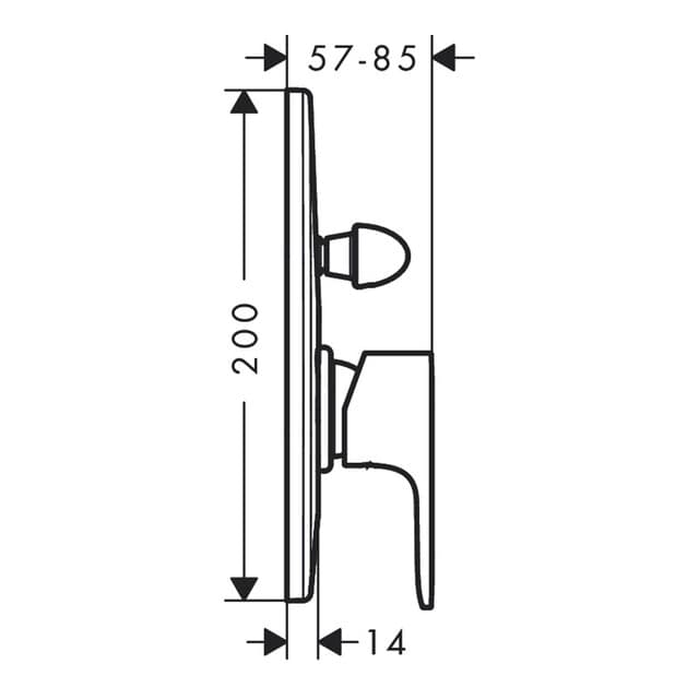 Thumbnail 1 de Hansgrohe Rebris E 30 l/min 💦