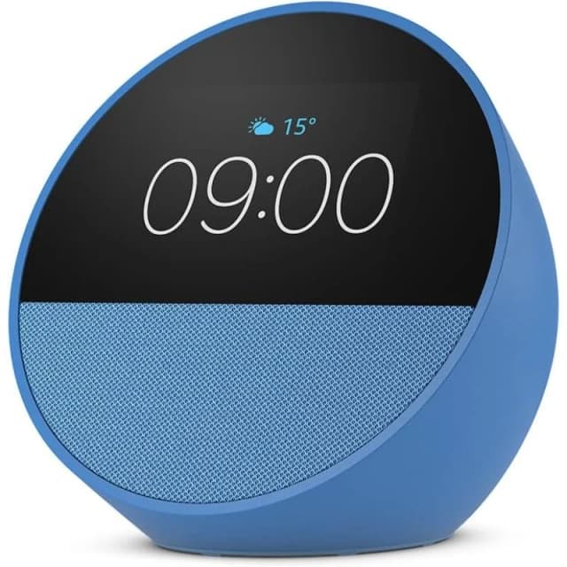 Detalle de Amazon Echo Spot 2024 Despertador inteligente