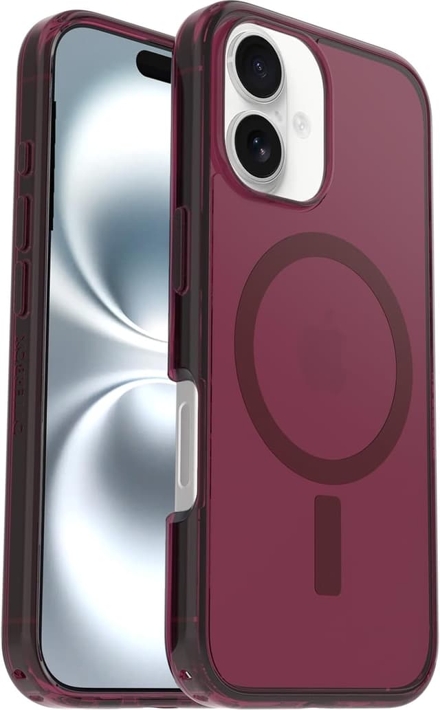 Detalle de OtterBox Symmetry Clear MagSafe iPhone 16