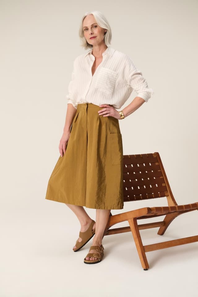 Detalle de Project Cloud Genuine Leather Beach Sandals for Women (Garda) with Memory Foam Slingback Slides