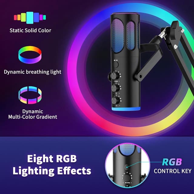 Detalle 2 de Ortizan Gaming Mikrofon PC USB