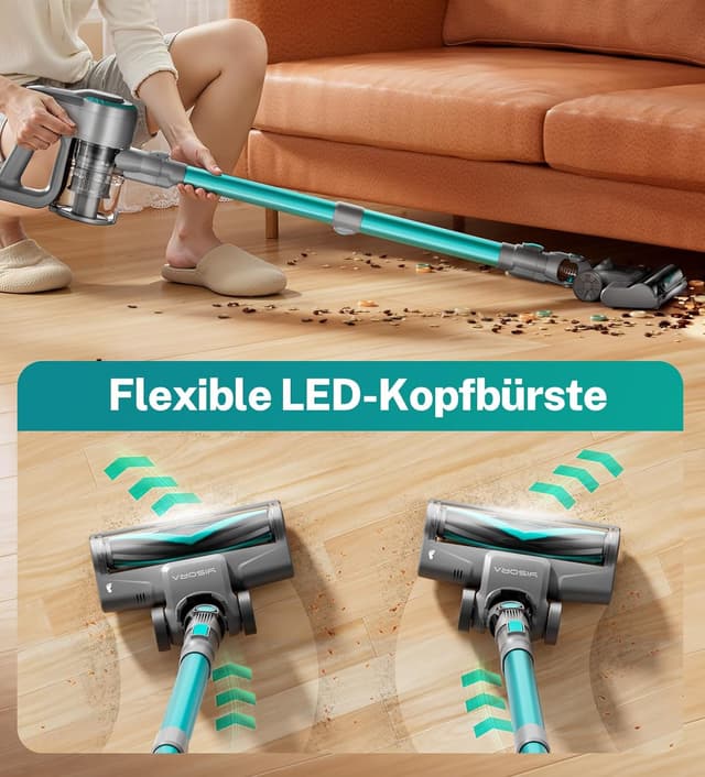 Thumbnail 4 de YISORA N300 55 Min Akku-Staubsauger 🧹