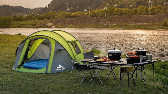 Thumbnail 6 de Three Bears Instant Pop Up Zelt für 3–4 Personen – schneller Aufbau im Sekundenmodus