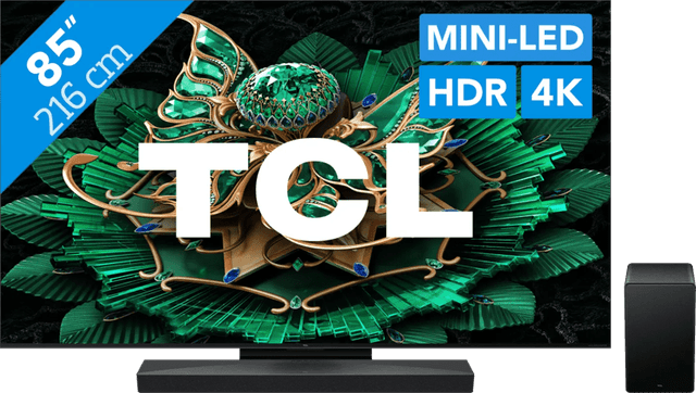 Detalle de TCL 85 Zoll QD Mini‑LED C71K 4K