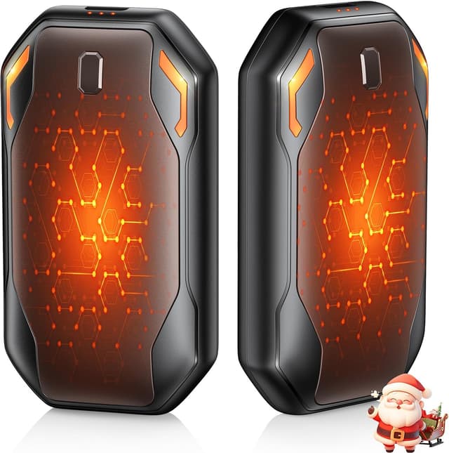 Imagen de PHEJIE Rechargeable Hand Warmers 6000mAh 2-pack en OfertitasTOP