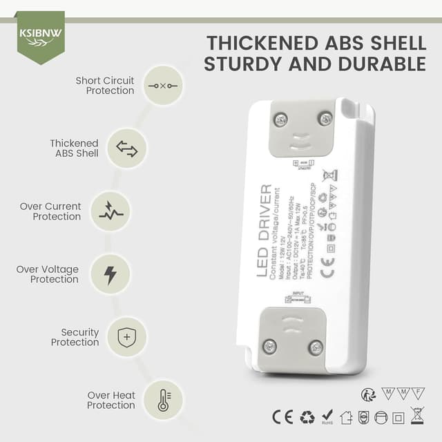 Detalle de KSIBNW Alimentatore LED 60W 🔌