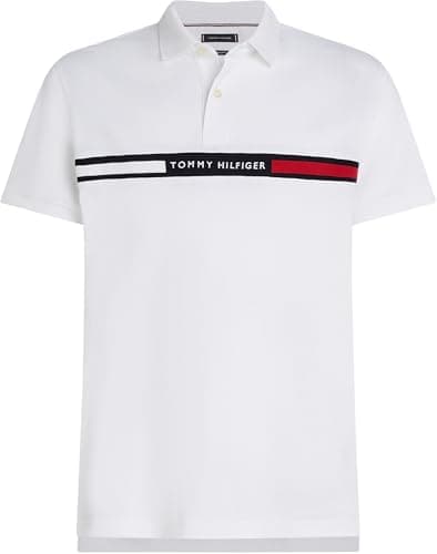 Thumbnail 4 de Tommy Hilfiger Polo Chest Insert Blanco L 96% algodón organic