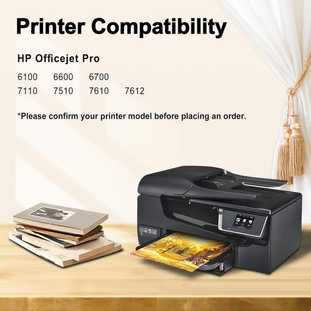 Detalle 2 de Miss Deer 932XL/933XL Multipack cartucce compatibili per HP (2 Nero, 1 Ciano, 1 Magenta, 1 Giallo)