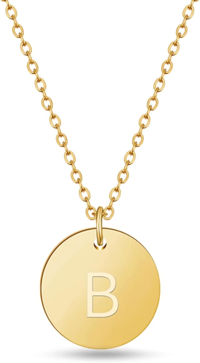 Thumbnail 5 de Collier Good.Designs or avec medaillon gravé