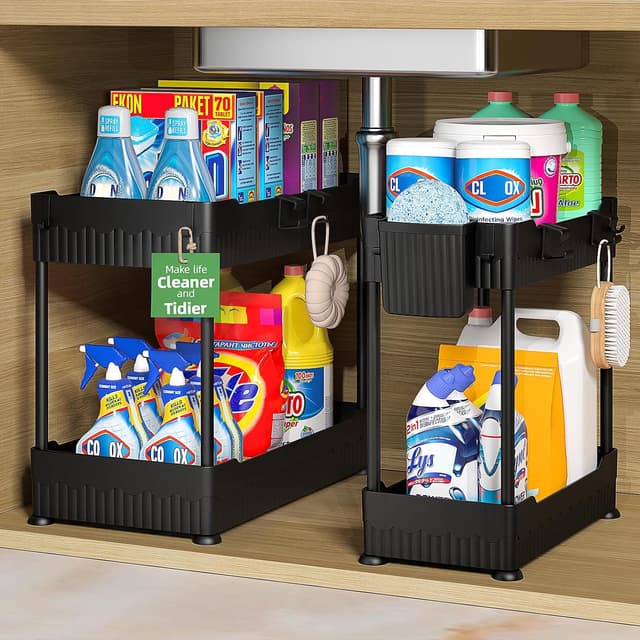 Imagen de Sevenblue Under Sink Organizer 2-Pack en OfertitasTOP