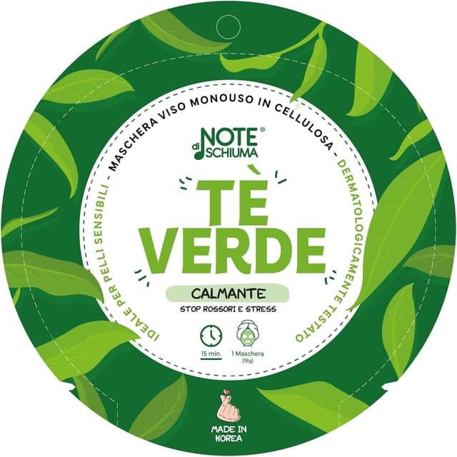 Detalle 2 de Maschere Viso Coreane K-Beauty Routine con collagene e vitamina E – Idratanti e nutrienti (6 pezzi misti)