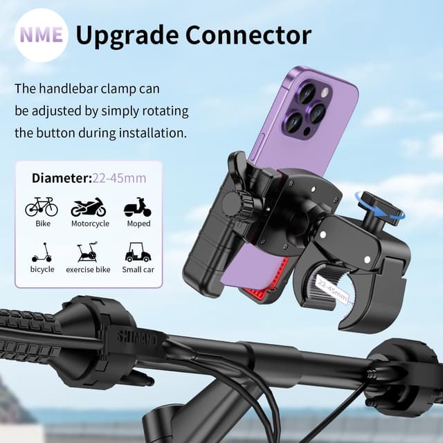 Thumbnail 6 de Bike Phone Mount Holder for Motorcycles and Scooters