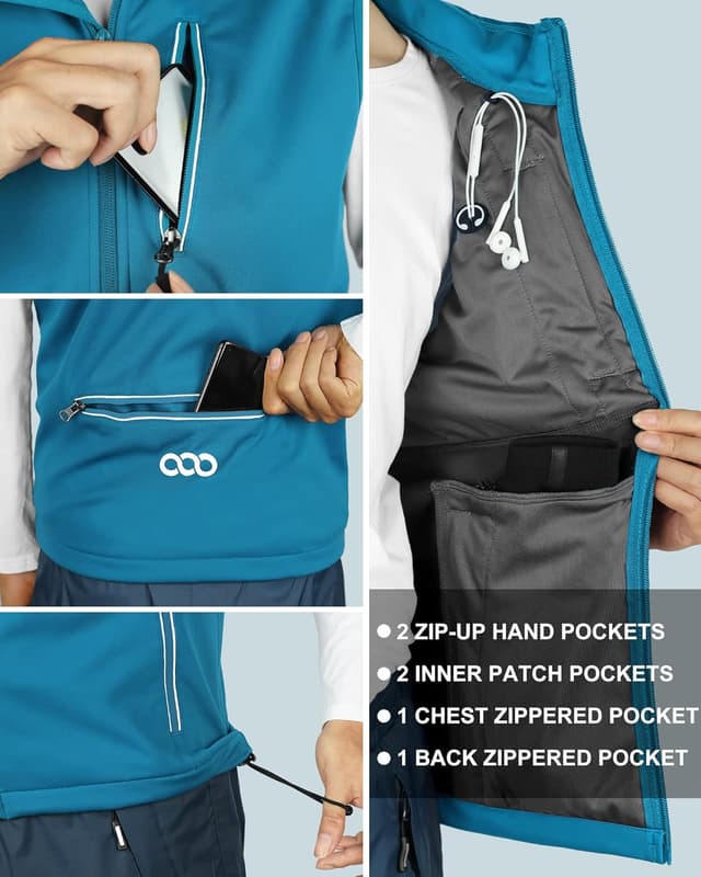 Thumbnail 5 de Leichte Softshell Weste 33,000ft für Herren