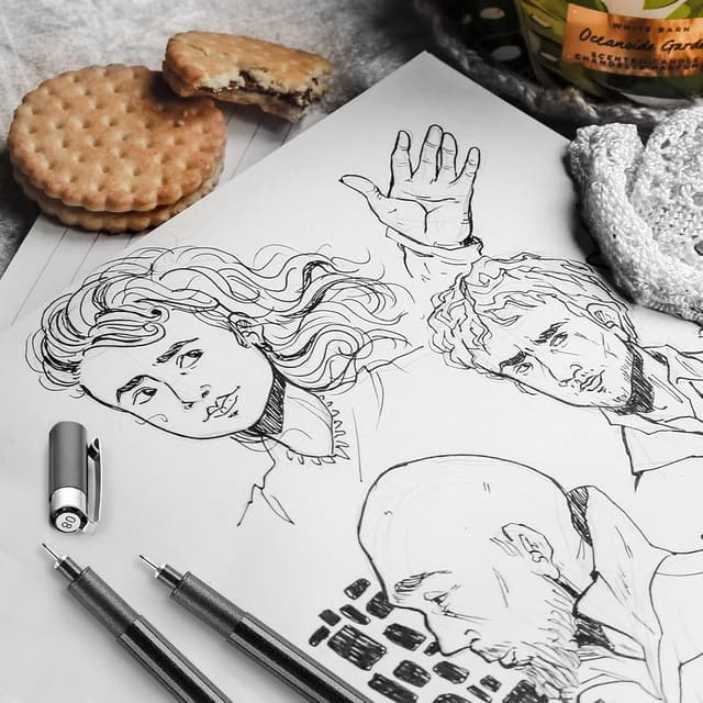 Thumbnail 5 de YISAN 12 Fineliner Set ✏